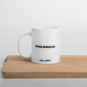 White glossy mug "Kailesque"