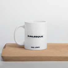 Load image into Gallery viewer, White glossy mug &quot;Kailesque&quot;