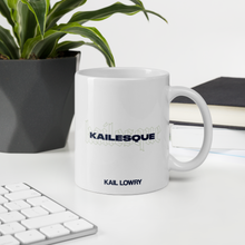 Load image into Gallery viewer, White glossy mug &quot;Kailesque&quot;